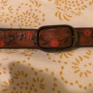 Vintage Hippie Flower Belt